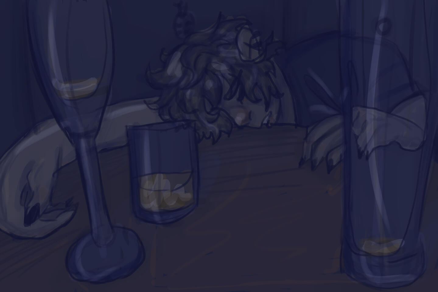 Rough render