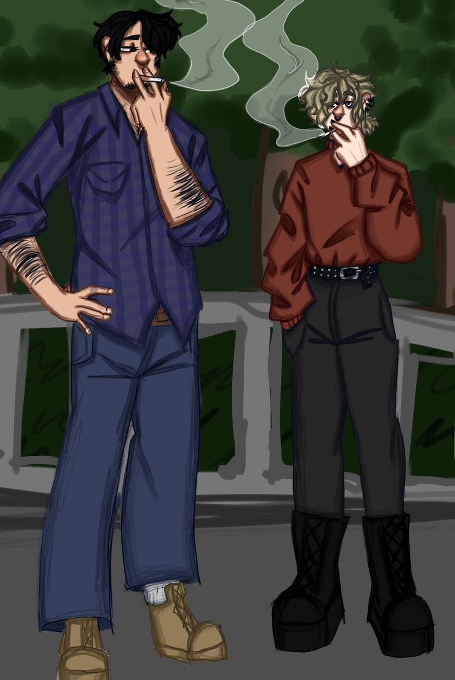 Rough render